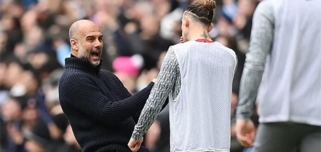 الاتحاد الإنجليزي يتخذ قرارًا بشأن تصرف جوارديولا في مباراة ليفربول ومانشستر سيتي