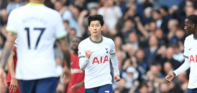 فيديو | سون هيونج يسجل هدف توتنهام الثاني أمام ليفربول